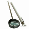 Digital Instant Read Thermometer with LCD Display and Stainless Steel Measuring Spindle